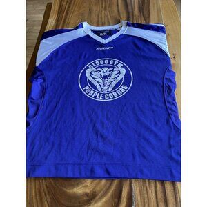 Dodgeball Globo Gym Purple Cobras Men’s Bauer Jersey Size XL